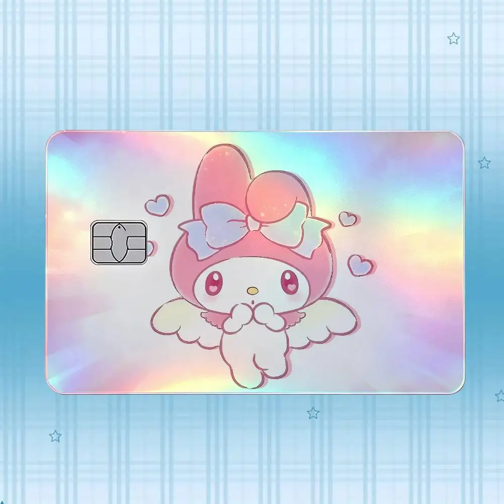 My M-Melody Laser-Holografischer Karten-Skin-Aufkleber für Kredit- und Debitkarten – 4 Stück/Set, wasserfester, kratzfester Schutz – Detail 17