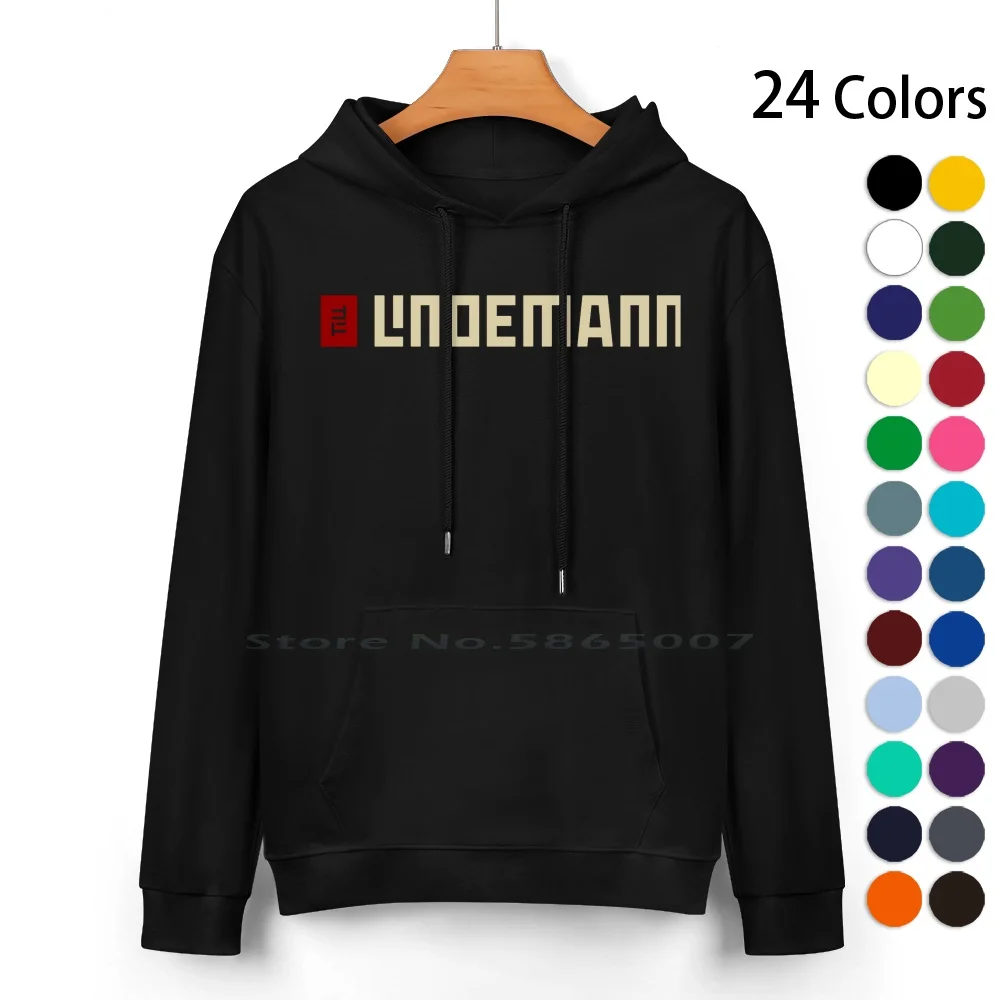 

Lindemann-Band Pure Cotton Hoodie Sweater 24 Colors Lindemann Band Till Lindemann Neue Deutsche Hrte Peter Tgtgren F M Steh