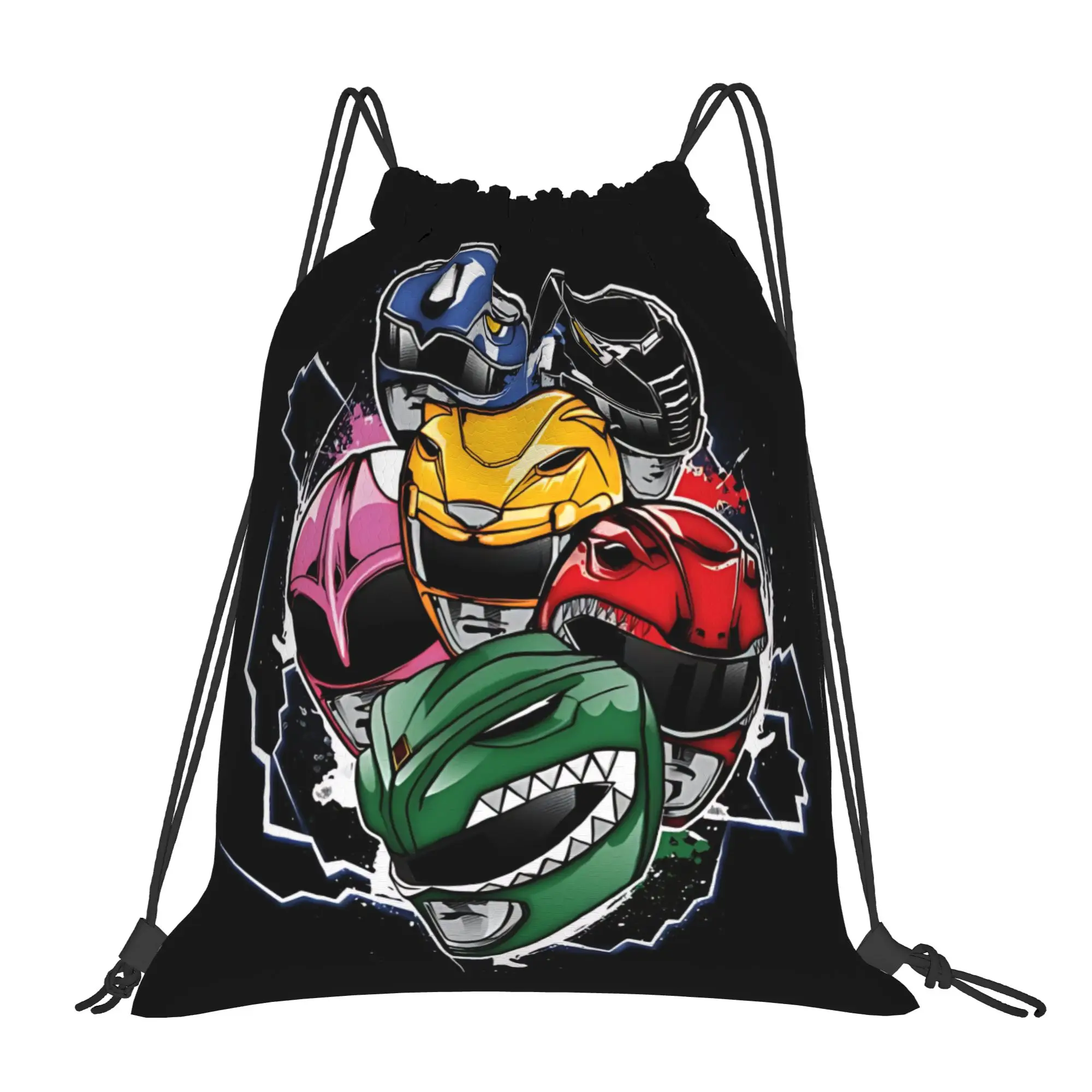 gym Pouch Super Sentai best gift Drawstring Bags Men Women Storage Backpack Teenager Travel Bag Multi-function Pocket