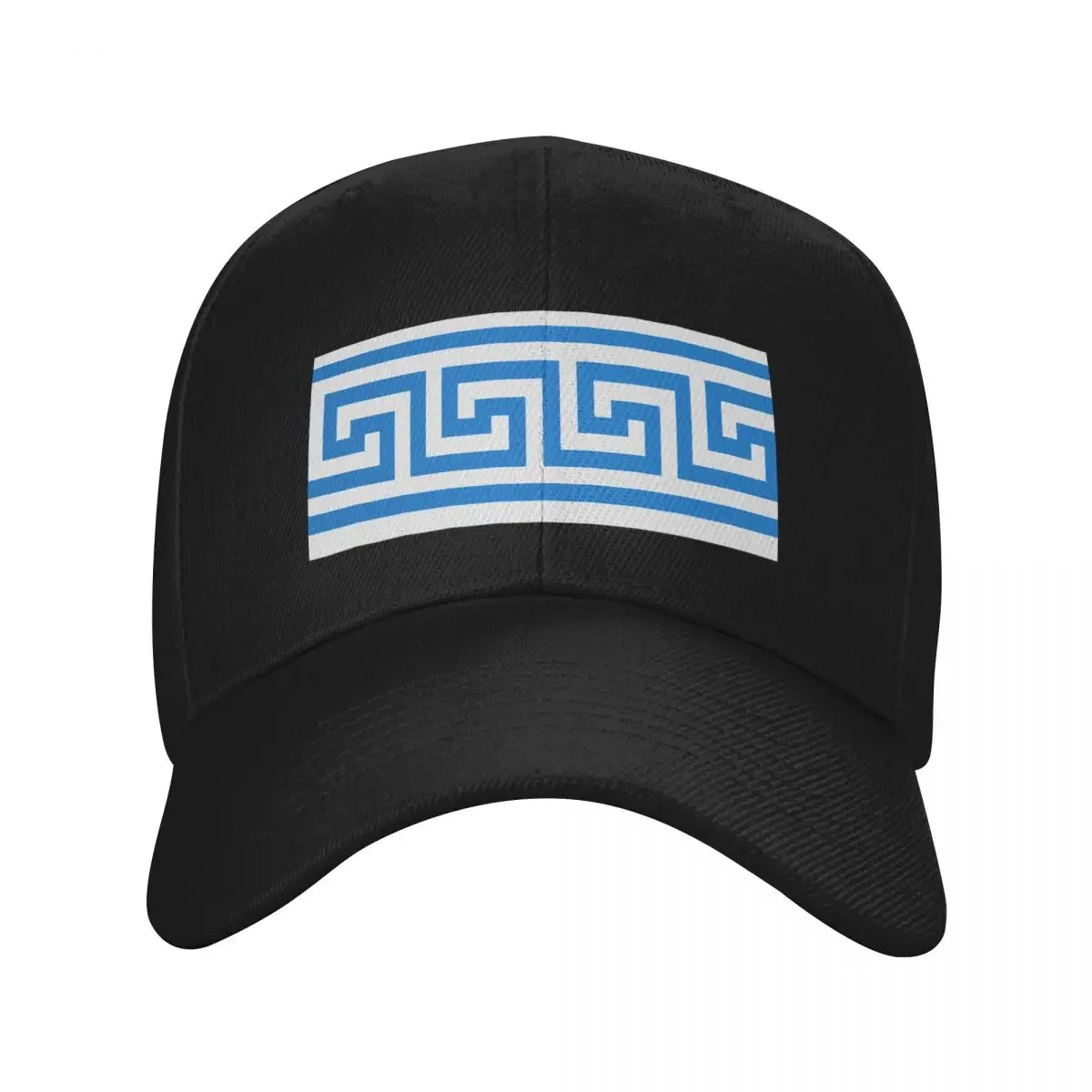 

Greek key pattern design, White And Blue,Blues,Blue Jackets, blue wall,Light Blue, Greek Statue,Greek Goddesses, gr Baseball Cap