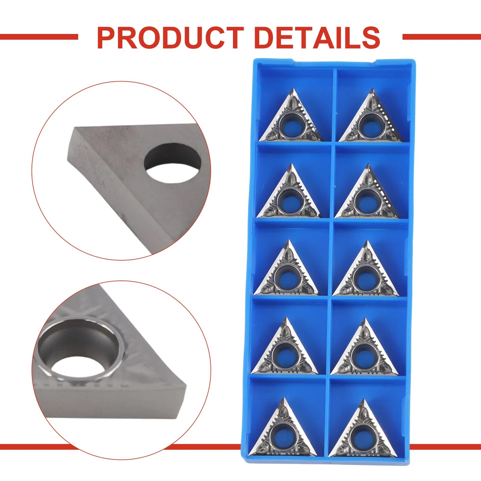 10Pcs TCGT16T302-AK…