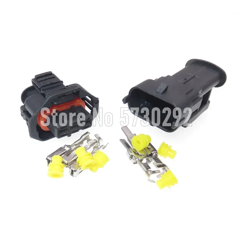 3P 1928403968 1 928 403 968 Automobile Rail Pressure Sensor Wiring Harness Waterproof Plug Auto Parts