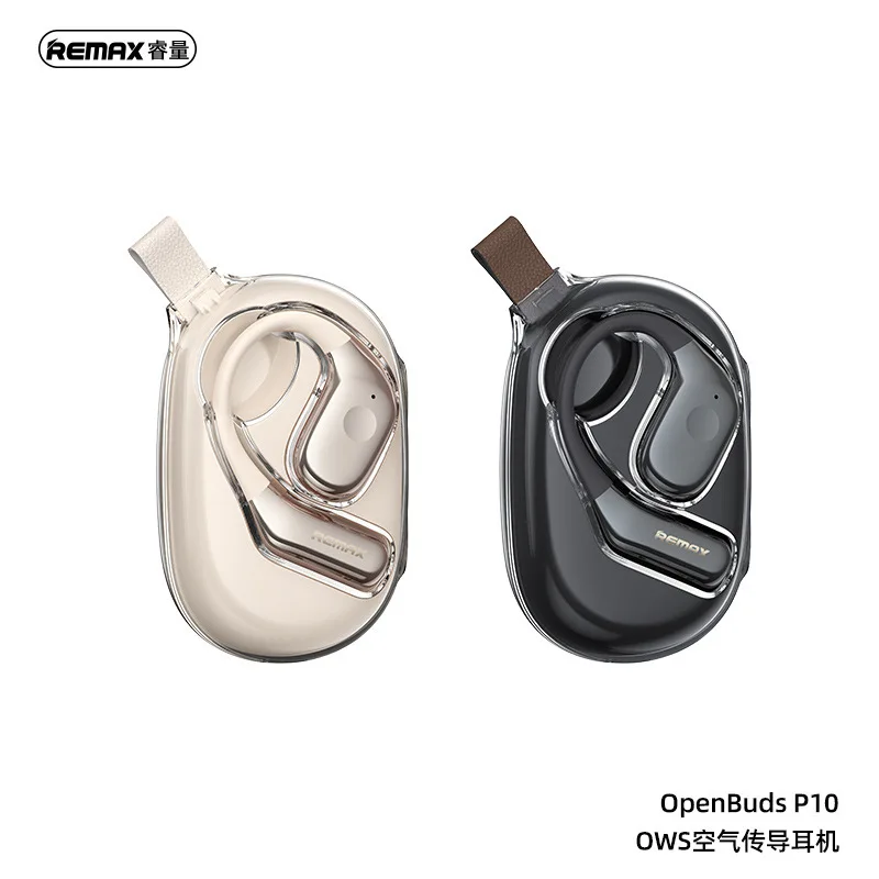 REMAX OpenBuds P10 - Auricolari Bluetooth wireless a conduzione aerea, comfort non in-ear con trasmissione direzionale