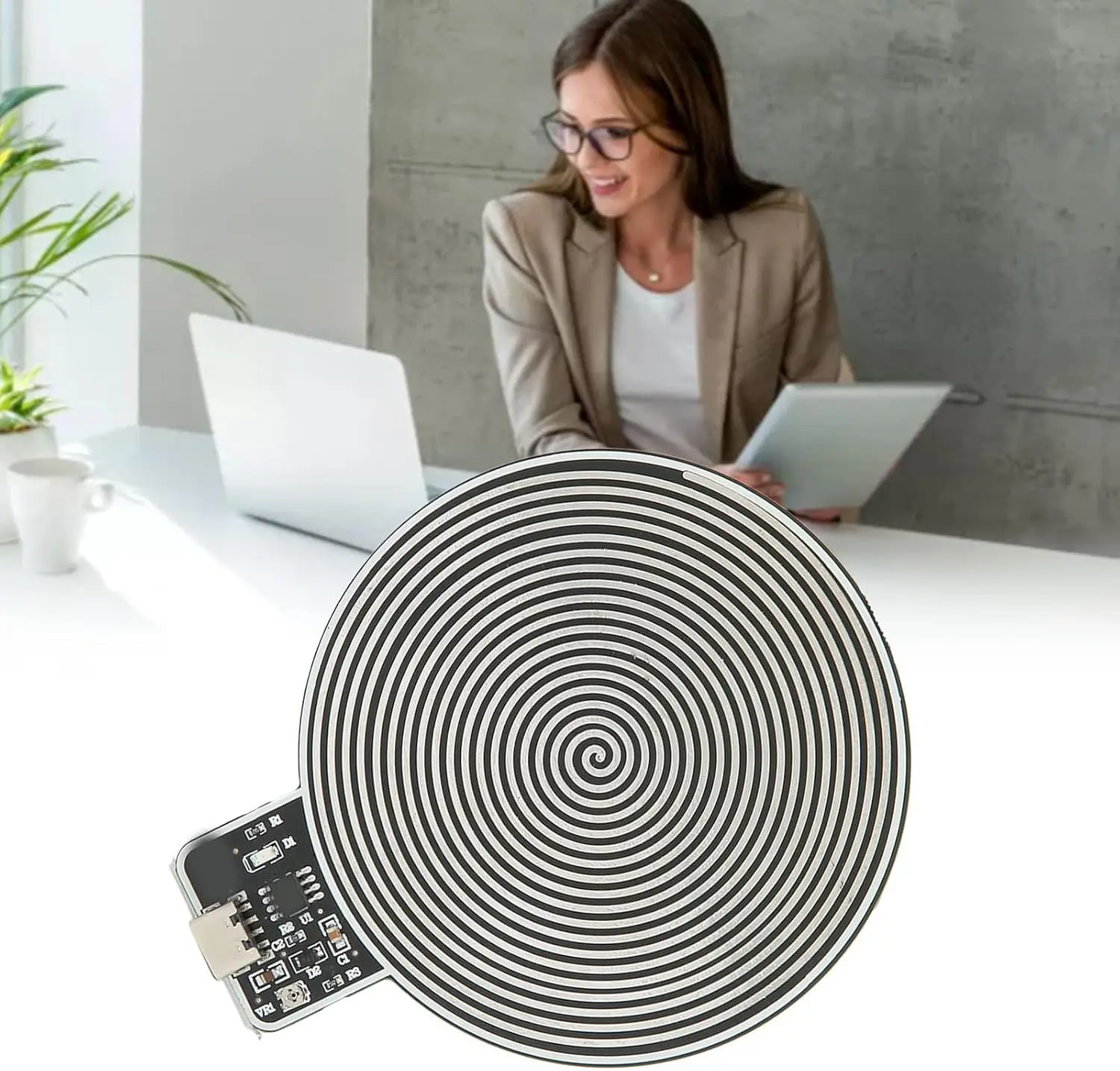 مولد رنين شومان 7.83 هرتز، رقاقة نبض مستقرة ذات تردد منخفض للغاية، مولد نبض الموجي، استرخاء العقل والجسم #5