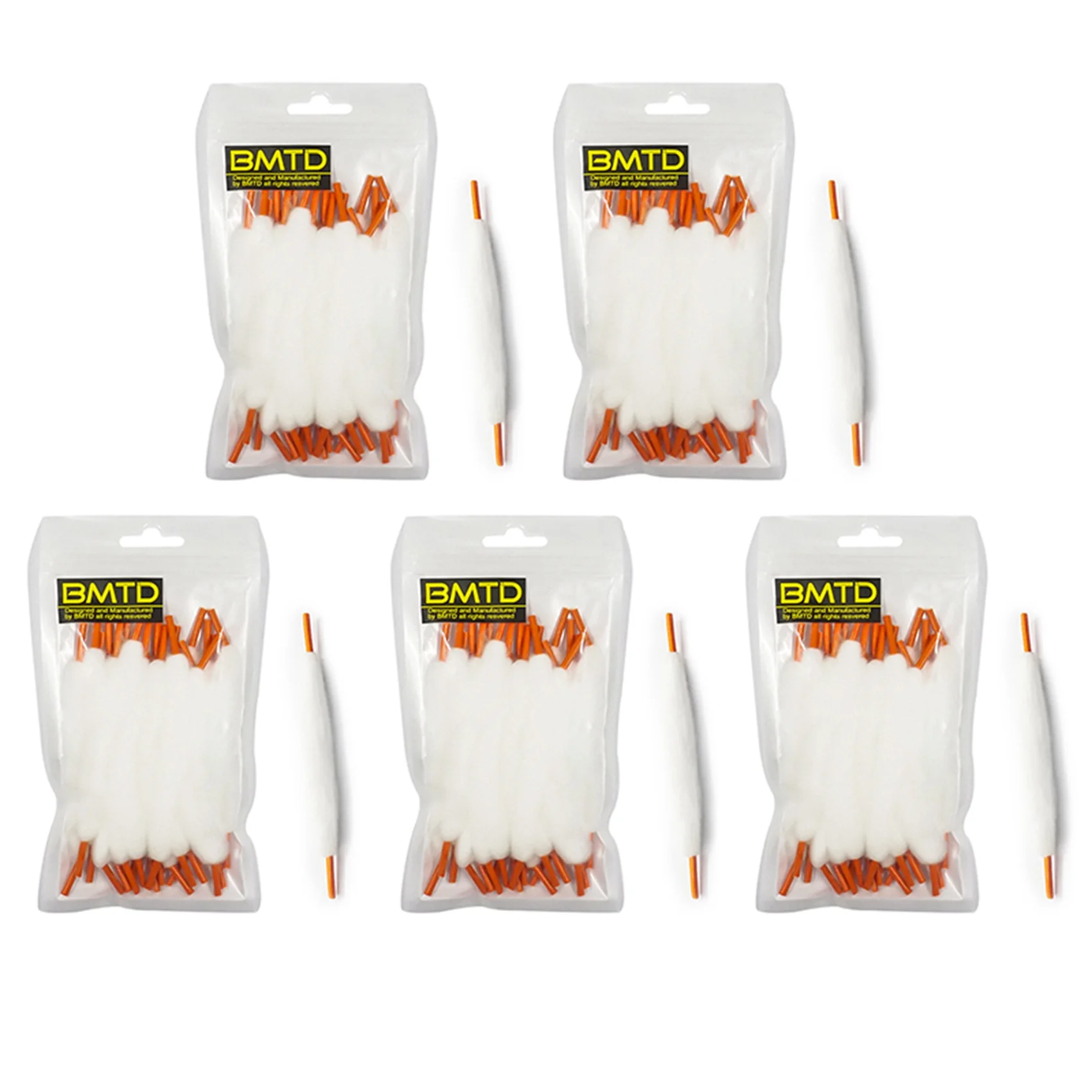 BMTD 100 Pieces/Bag DIY E Cigarette Tools Coil Preloaded Cotton Organic Cotton For Atomizer Rda Rta Vape Accessories
