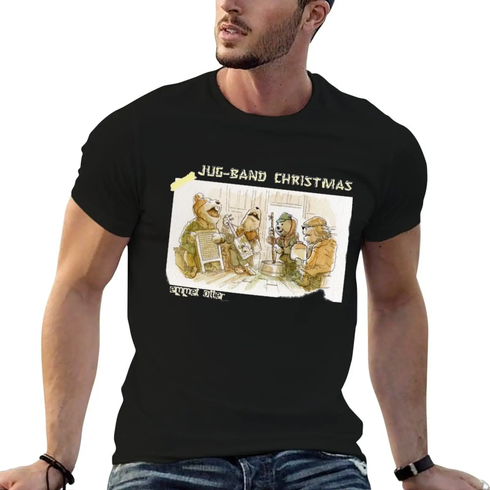 

emmet otter jug band shirt T-Shirt anime t shirts for man graphic t shirts for man T-Shirt