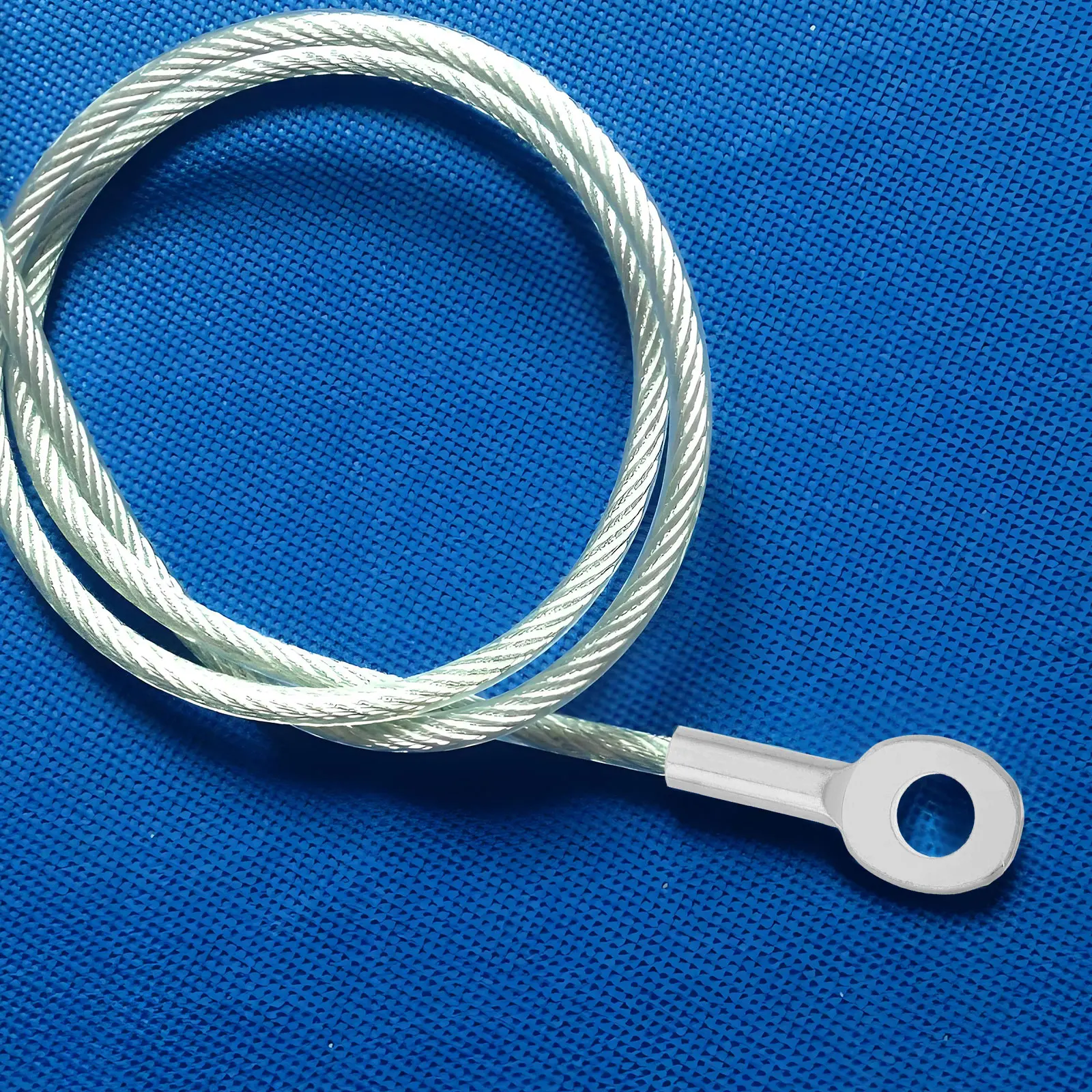 

4Pcs Wire Rope Connector Replacement for Fitness Equipment Gym Pulley Cable End Terminal Weight Lifting Machine Security Cord