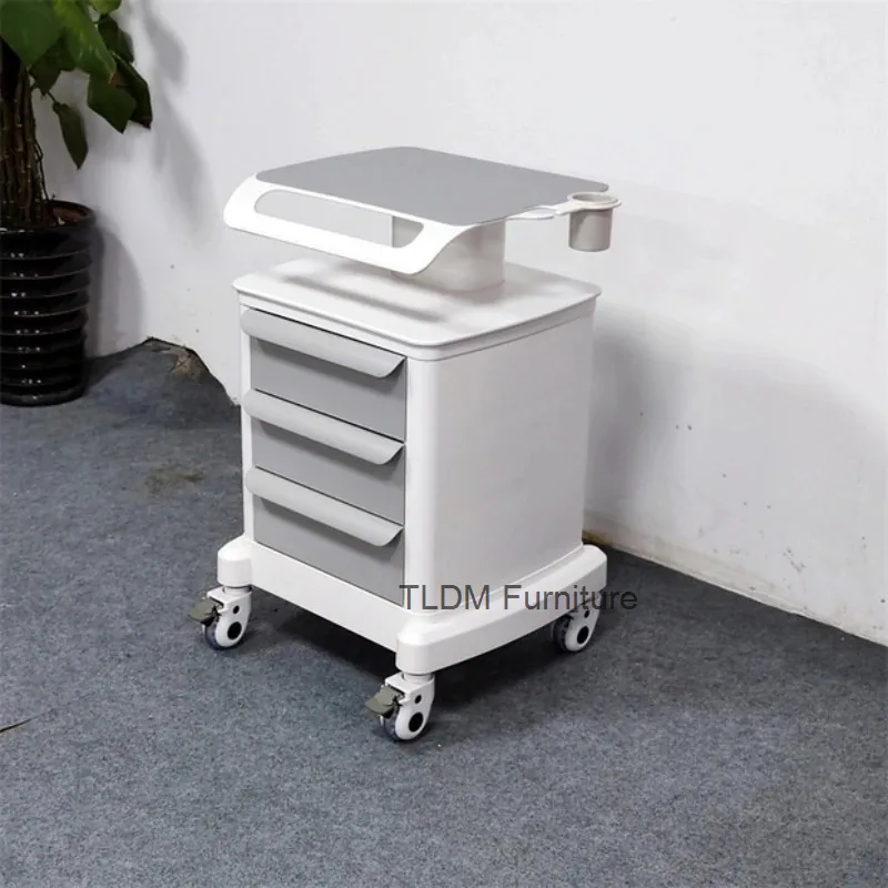 

Cosmetic Beauty Salon Trolley Utility Cleaning Hair Rolling Salon Trolley Medical Barber Carrito Auxiliar Salon Furniture BL50ST