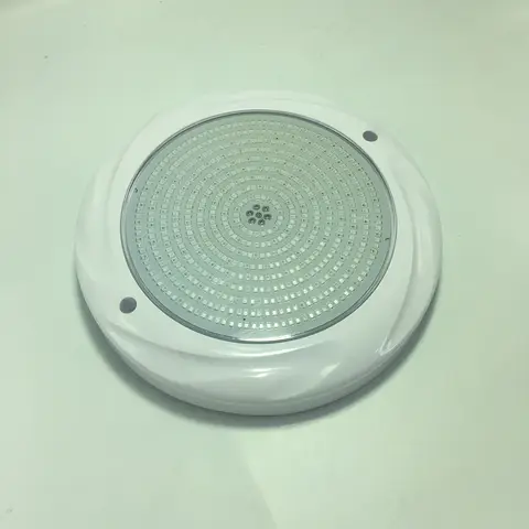 방수 LED 풀 스팟 18W 42W RGB 다채로운 수중 조명 IP68 수지 충전 벽 마운트 플라스틱 콜드 화이트