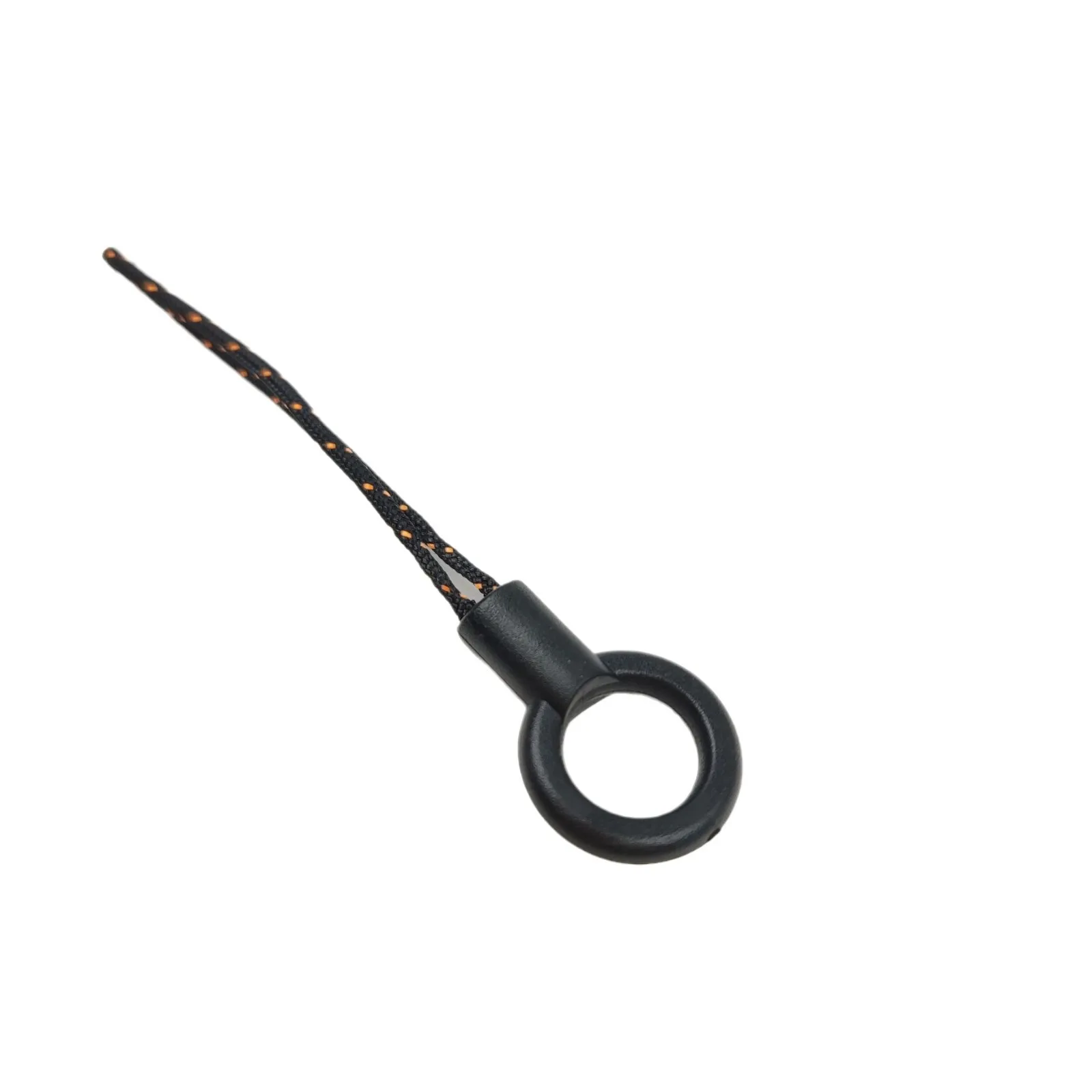 DIY small circle mobile phone lappel accessories Thick small rope head black rope buckle mobile phone case jewelry chain
