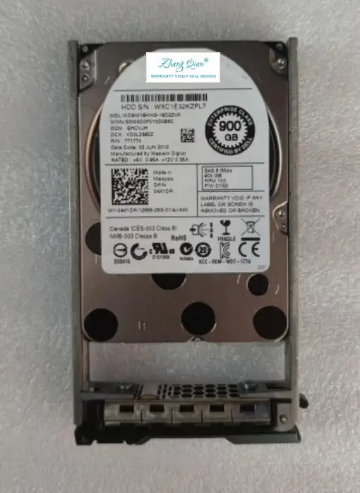 

Для 04X1DR 900G 10K SAS 2,5 4X1DR R610 620 710 720