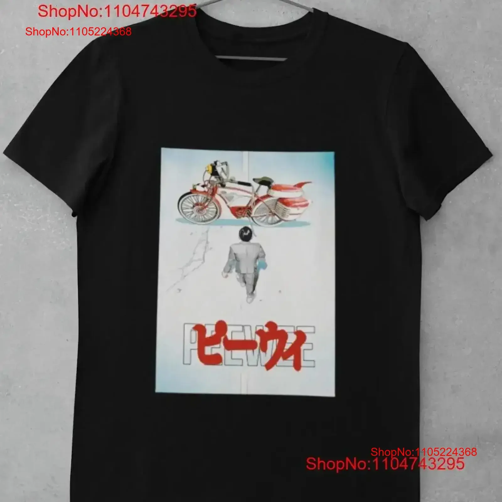 Peewee Herman T Shirt Style vintage Washed Stylish Breathable designer clothes Slightly Versatile Comfortable Stretched