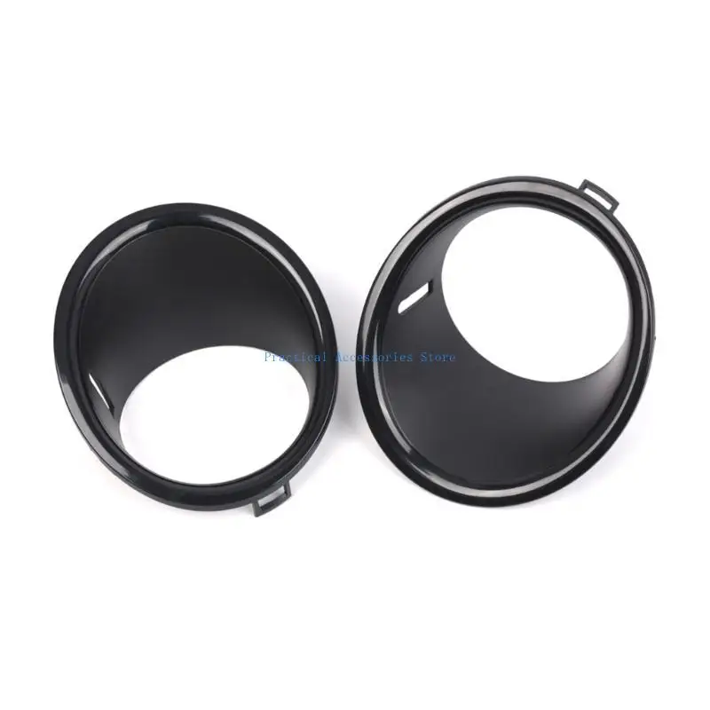 

U75E For R55 R56 R57 51112753661 51112753662 Trim Rings Fog Light Headlight Protector
