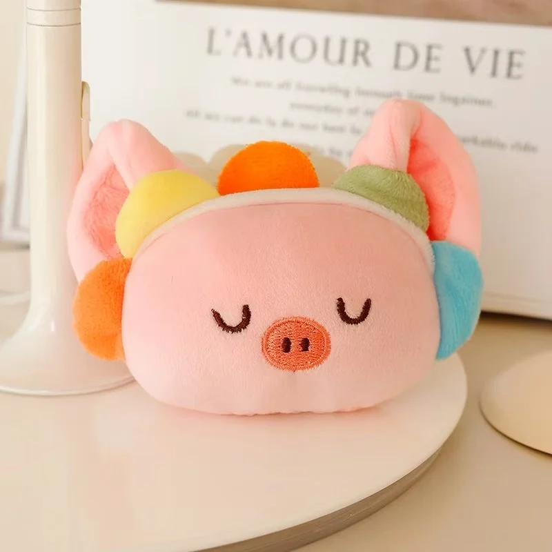 Dernière poupée pendentif petit Animal chignon mignon Kawaii peluche jouet fait à la main poupée dessin animé cadeau poupée de noël pour les amis