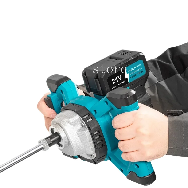 

Cordless power tools 6-Speed‌ Handheld Ice Auger Dril Electric Earth Auger Concrete Mixer electric drill for Makita 18v battery