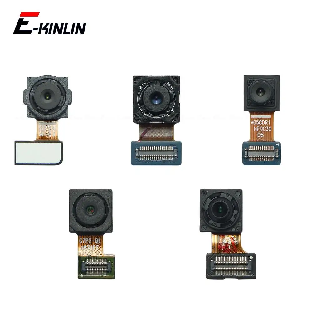 

Гибкий кабель передней камеры для селфи для Samsung Galaxy A02 A03 Core A022 A035 A032, глубина телеобъектива, сверхширокая макрозадняя основная камера