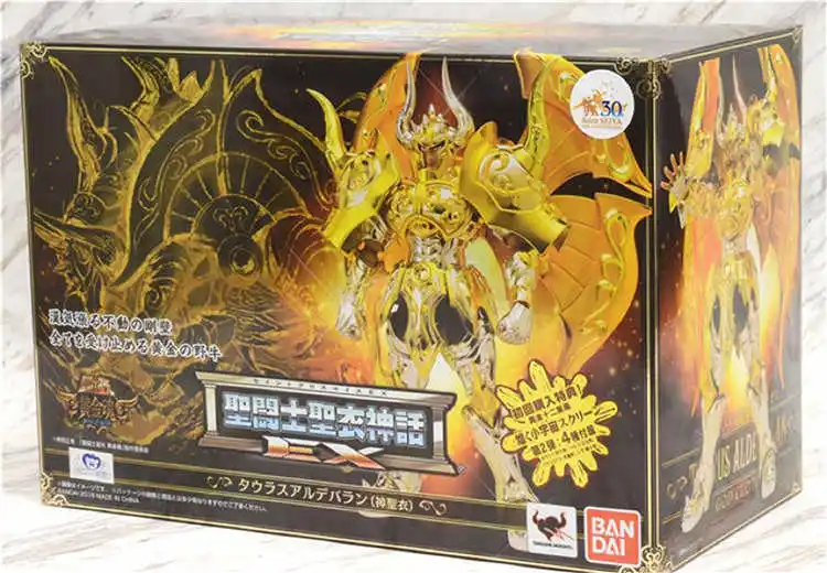 

В наличии BANDAI Saint Cloth Myth EX Taurus Альdebaran Золотая душа Модель персонажа Коллекция игрушек в подарок