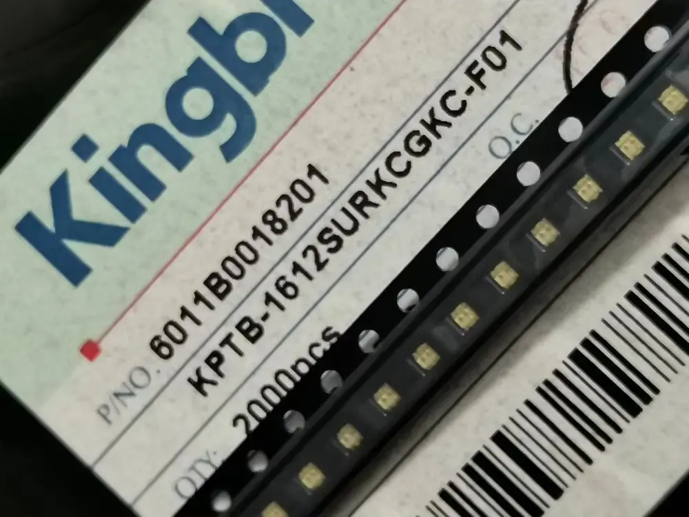 

50 шт./KPTB-1612SURKCGKC-F01 1612 красный и зеленый двухцветный индикатор подсветки