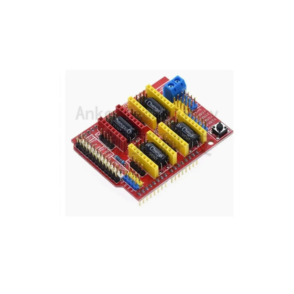 RunesKee 4-channel/2-channel L293D Motor Driver Board Expansion Board Mini DC Stepper Motor Driver