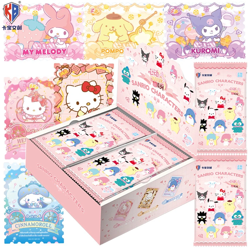 

Оригинальные коллекционные карты Kabao Sanrio Pochacco Pompompurin, редкие и милые праздничные карты, фанат аниме, любимые подарки, игрушки-сокровища
