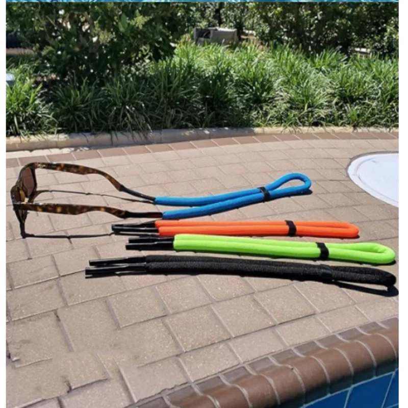 ISURE MARINE 4Pcs Diving Glasses Rope Adjustable Buoyancy Glasses Hanging Rope Drifting Surfing Glasses Hanging Neck Rope