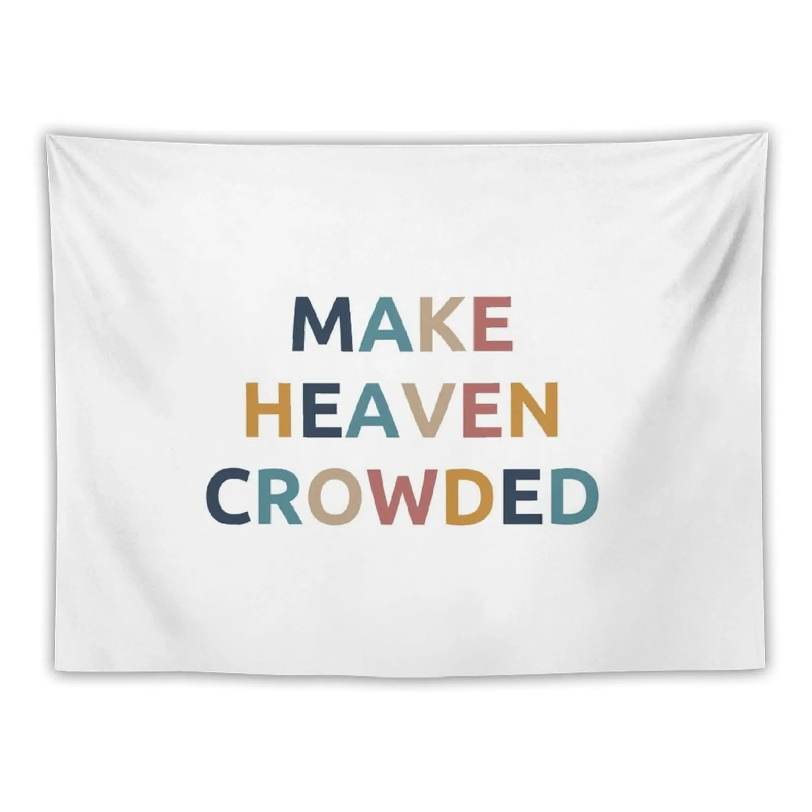 

Make heaven crowded Tapestry Home Supplies Decoration Aesthetic Mushroom On The Wall Tapestry