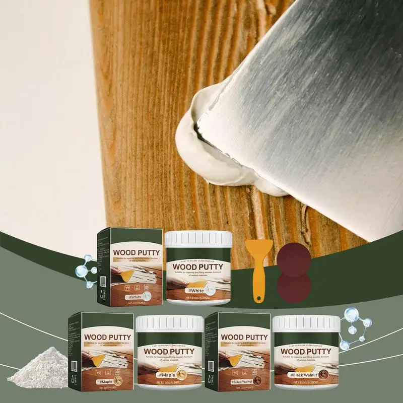 Relleno de madera Relleno de madera exterior multiusos Relleno de masilla de madera Relleno de orificios de madera profesional para gabinetes Pisos Puertas