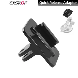 For GoPro Quick Release Mount Base Quick Release Adapter Mount Base For GoPro Hero 13 12 11 10 9 DJI Action 4 3 Insta360 X4 X3