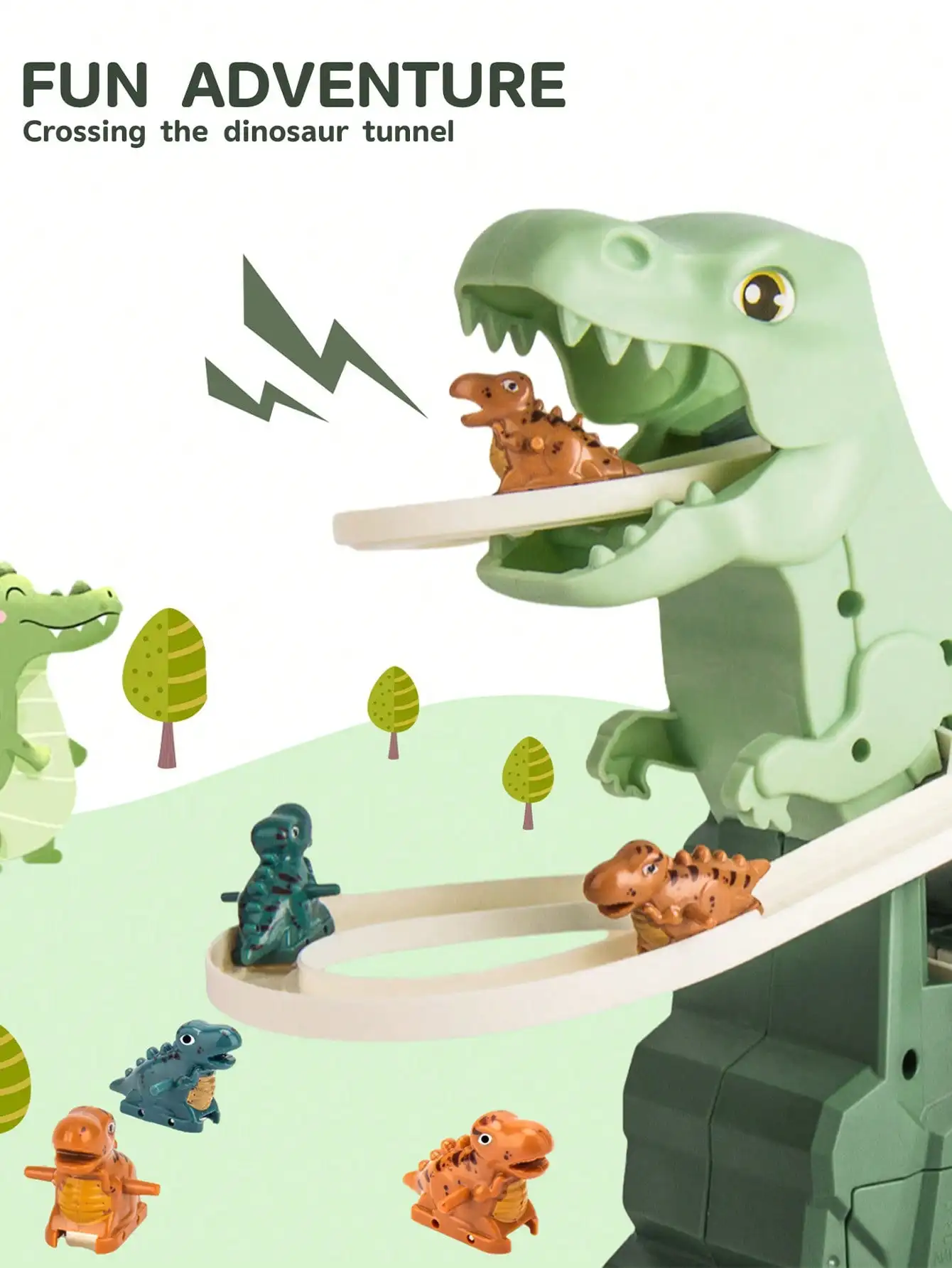 Dinosaur Adventure Slide Toy Image 5