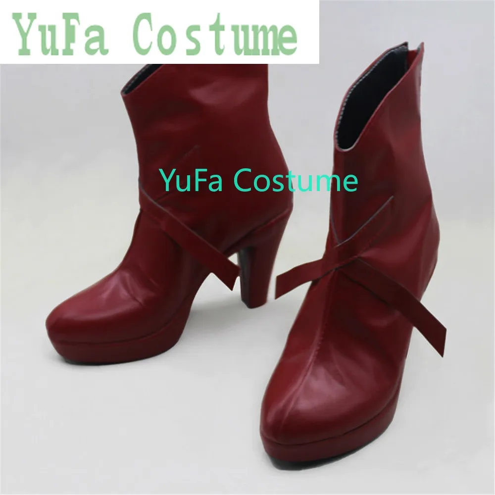 YuFa Costume Cosplay Shoes Gate Jieitai Kano Chi nite Kaku Tatakaeri Rory Mercury Boots Game Anime Halloween