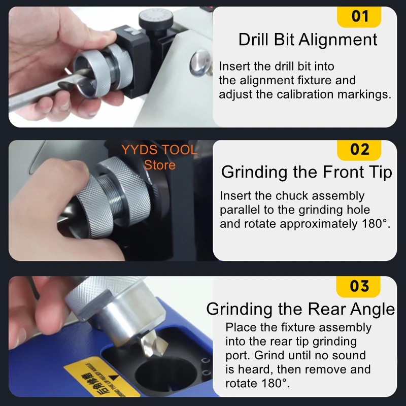 

Точилка для сверл, шлифовальная машина для спиральных сверл, шлифовальная машина, полностью автоматическая мини-шлифовальная машина для инструментов, фреза, точилка