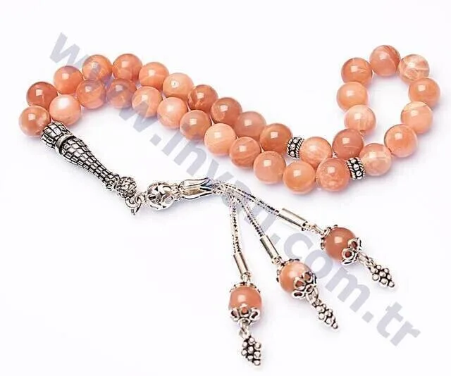 IQRAH Sunstone Rosary (925 SETTING SILVER)