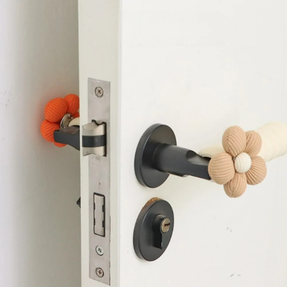 1PCS  Cute Doorknob Protector Cover, Anti-Collision Anti-Static Cartoon Doll Decorative Door Knob Sleeve for Bedroom Doors