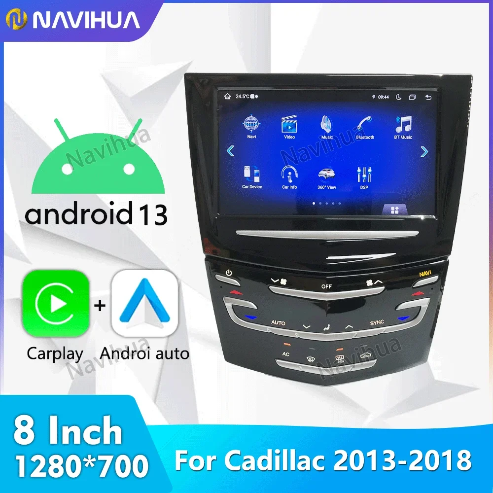 

Navihua 8 "OEM стиль Android автомобильный радиоприемник обновленная панель для Cadillac Escalade ATS ATSL 14-17 XTS 13-18 CTS 14-17 SRX 13-15