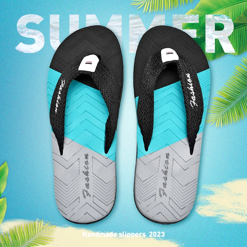 

Men's Slippers Are Light and Comfortable Flip-flops New Beach Slippers In Summer 2023 Cool Indoor and Outdoor Slippers