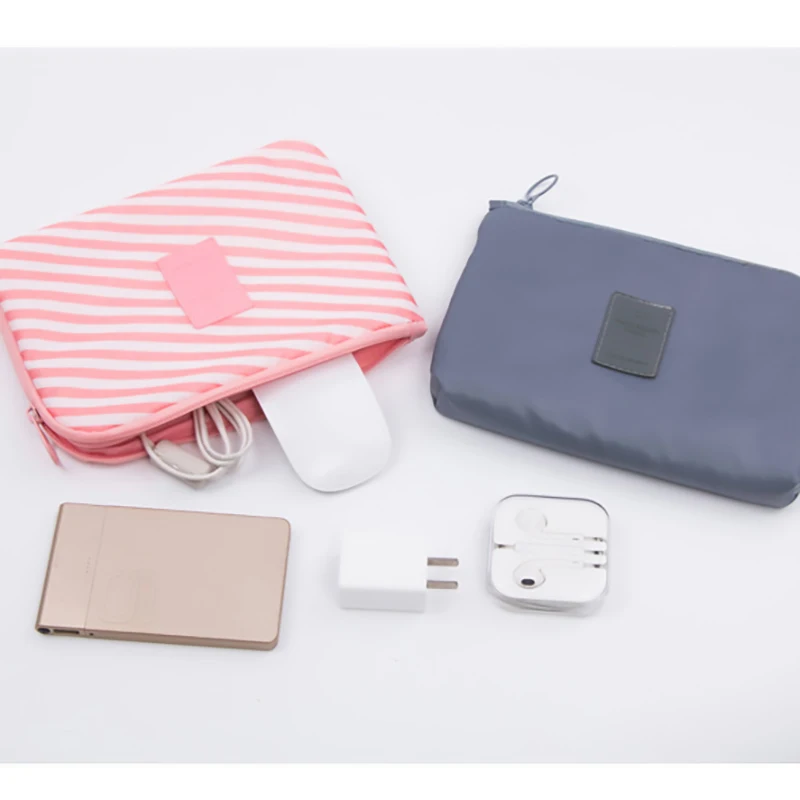 New Travel Bag Portable Small Earphone USB Cable Storage Travel Bag Organizer Gadget Case Cosmetic Storage Accessories