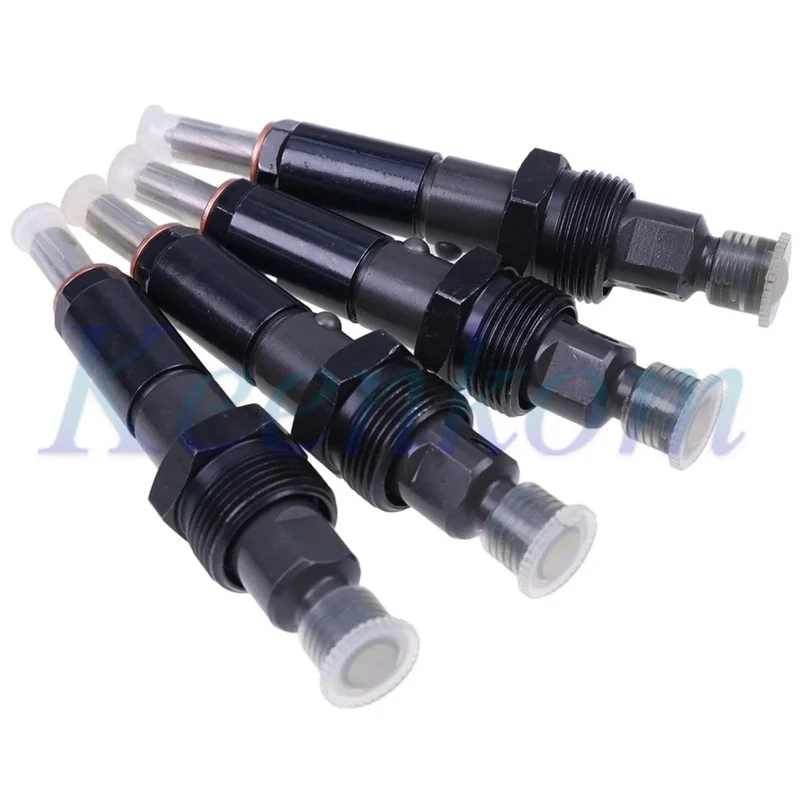 4Pcs New Diesel Engine Fuel Injector Set Thread 14MM for Cummins 6BT 4928990 Excavator Engine Replacement Engine Parts