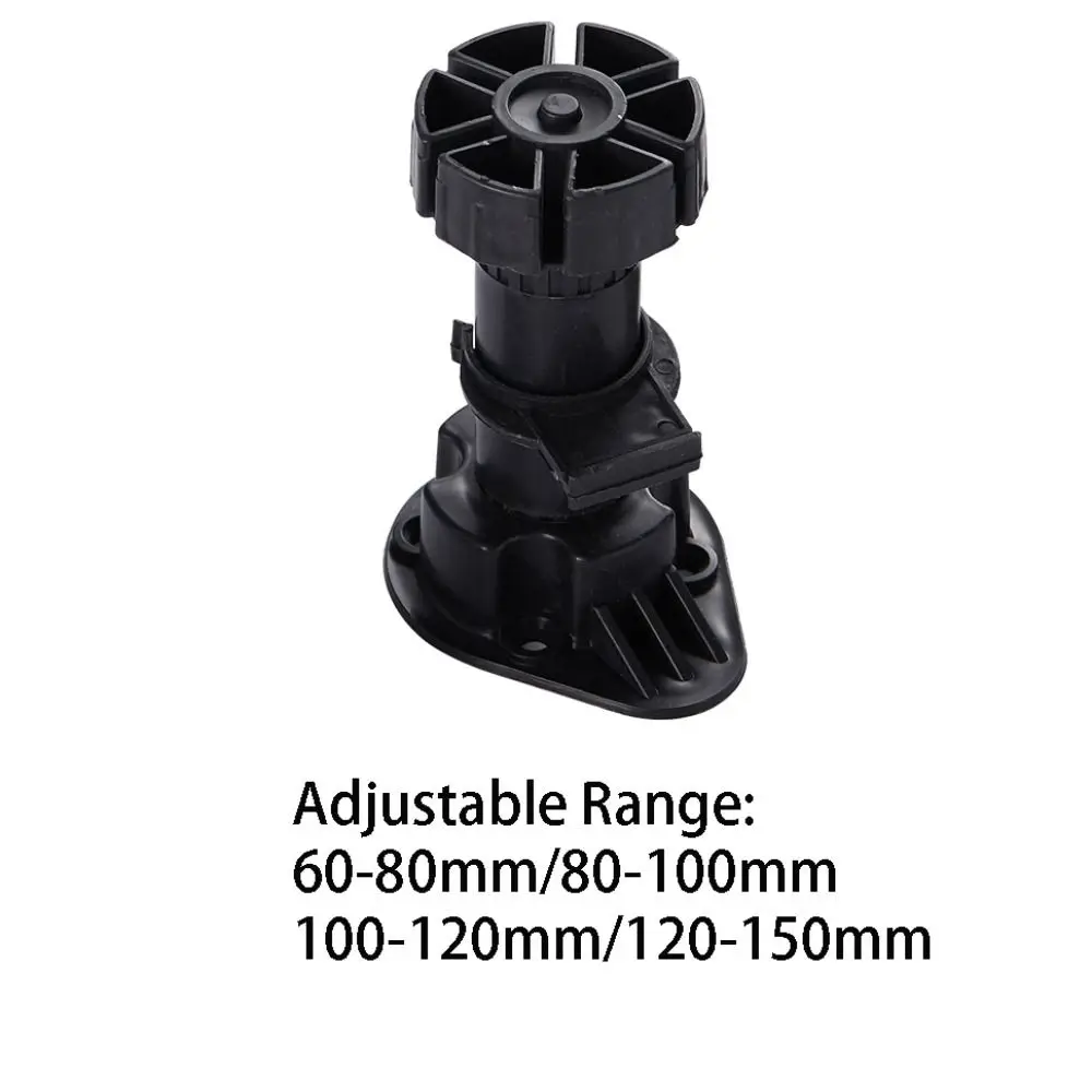 Adjustable Height Furniture Leveler Legs Universal Sturdy Cabinet Levelers Enhanced Stability Durable Cabinet Legs - view 4