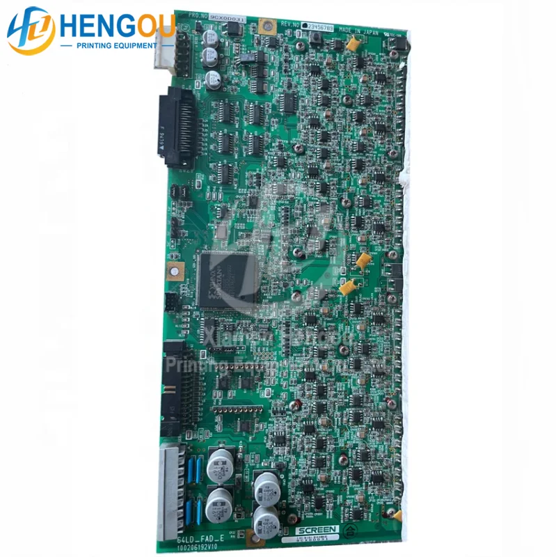 High Quality 100206192V10 LD FAD Drive Board For PlateRite CTP 8600