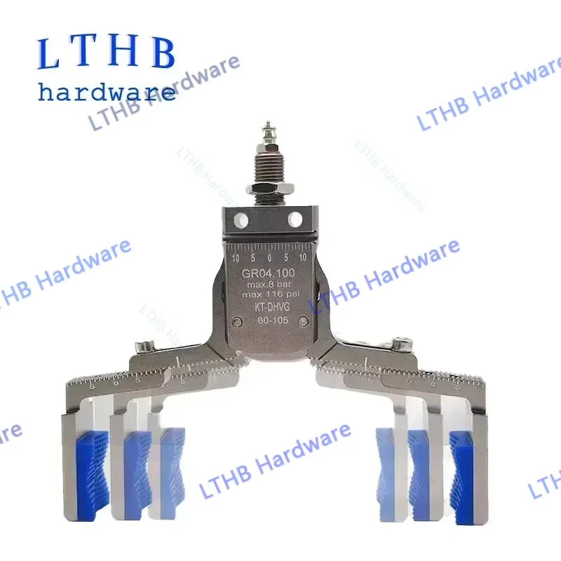 

Pneumatic Gripper Manipulator Fixture Adjustable Magnetic Induction Widening Antiskid for Injection Molding Product Clamping