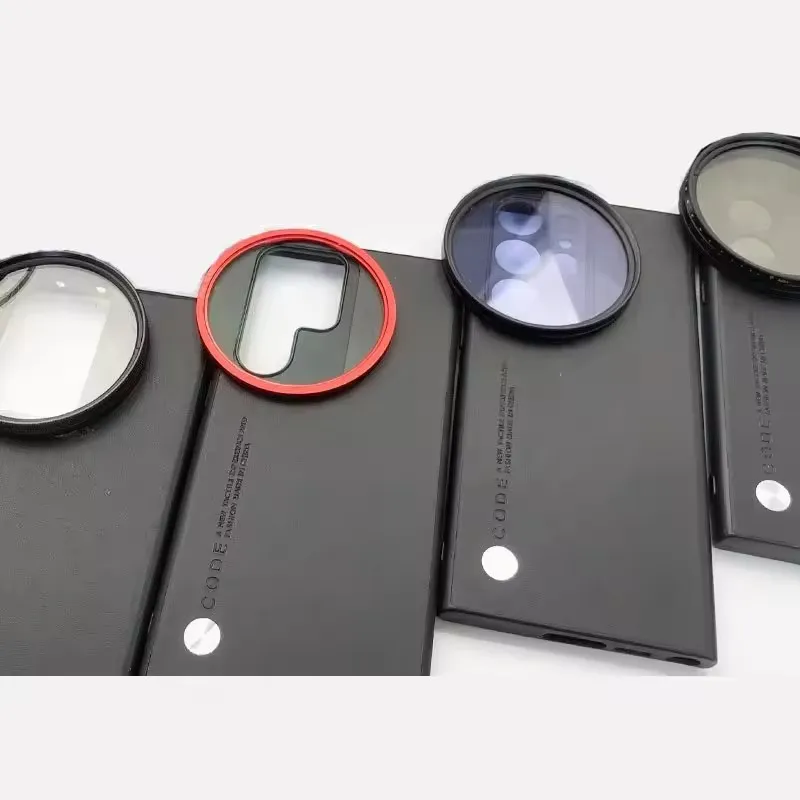 For Samsung S25 Ultra S24 S23 Ultra 67MM Thread Interface Filter Ring Adapter Phone Case For Universal ZOMEI CPL VU Star Filter