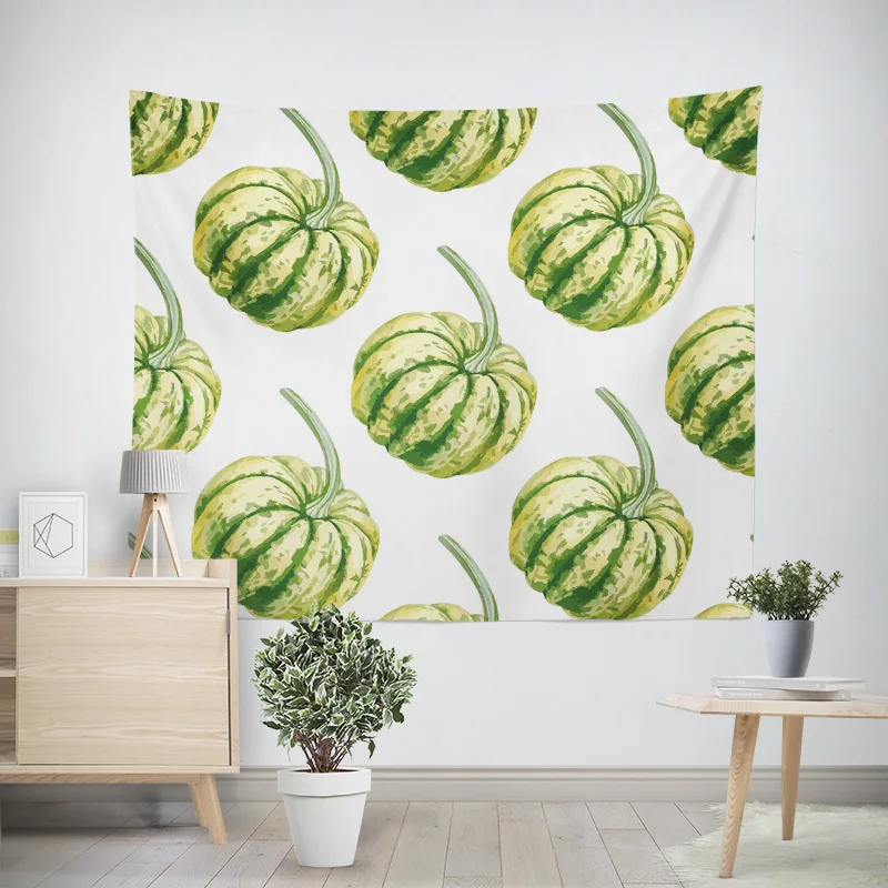 Home decoration modern room decor items wall tapestry aesthetic bedroom wall art large fabric Fruit plant fresh simple Nordic