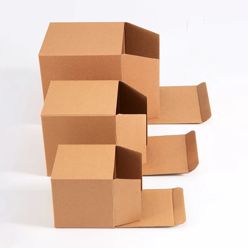 10Pack Medium Moving Boxes 9 Sizes Gift 3-Layers Corrugated Packing Box Kraft Paper Mailing Box Express Shipping Carton Box