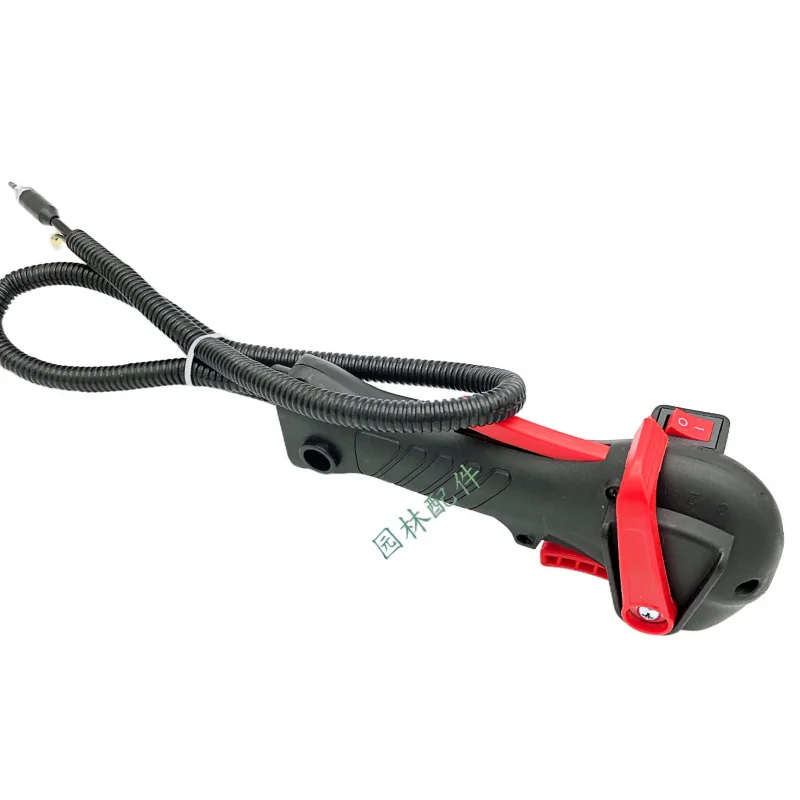 측면 장착형 새로운 이중 목적 잔디 깎는 기계 스로틀 핸들 스위치 어셈블리 액세서리