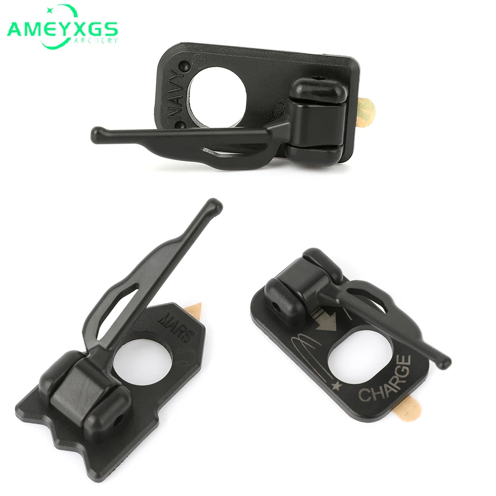 

Archery Arrow Rest Right Hand Plastic 3M Self-adhesive for Recurve Bow Rest Competition Shooting Hunting Sport Accessories