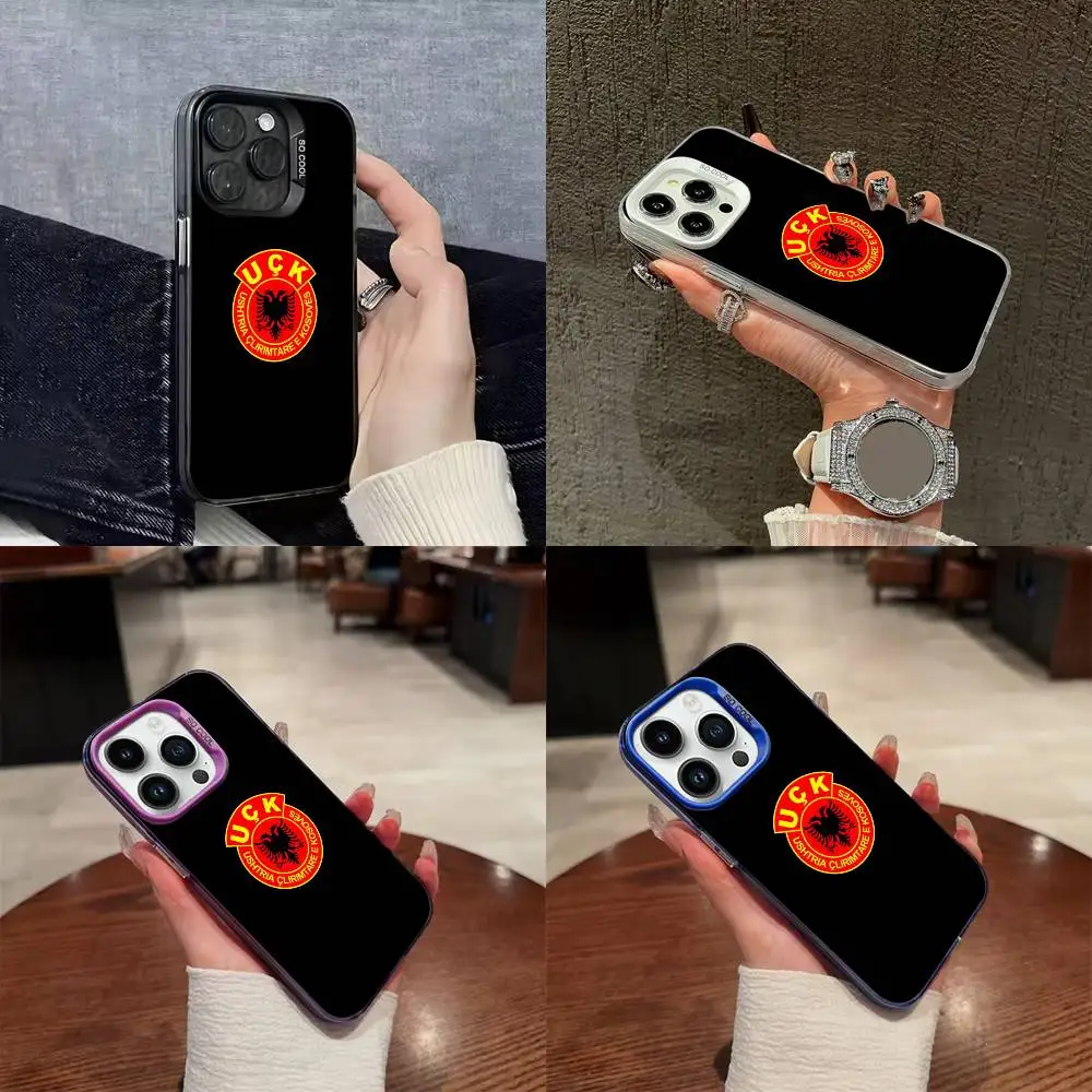 

Albania U-Uck Phone Case For iPhone 16,15,14,13,12,11,Mini,Pro,E,SE4,XS,MAX Colorful Matte Box