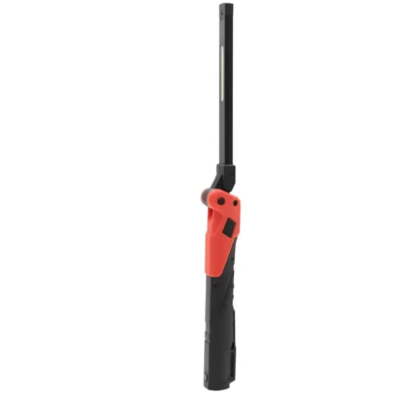 CRI80 LED Rechargeable Dimmable IP20 Portable Workshop Work Light 400 Lumen Inspect Hand Lamp Magnet Hook Flashlight 6000K