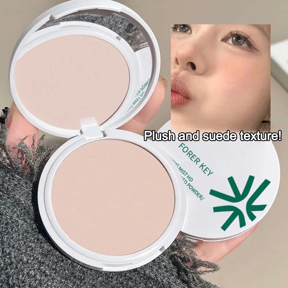 

Long-lasting Mini Powder Setting Powder Natural Brighten Skin Oil Control Mini Powder Makeup Flawless Powder Puffs Dry Powder