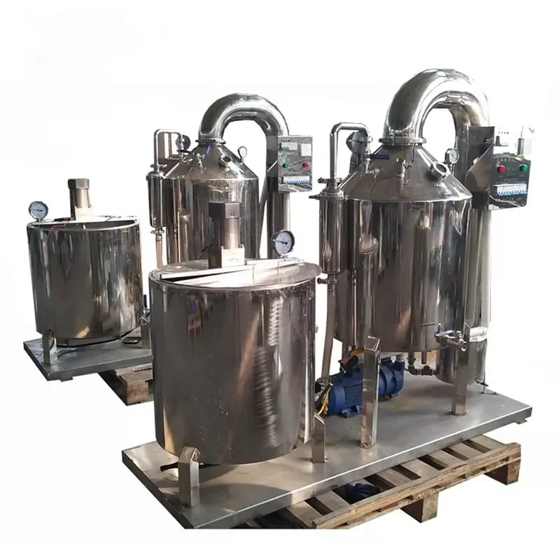 for 0.5 Ton Automatic Honey Extraction Concentrator Processing Equipment Stainless Steel Filter New Beekeeping Motor 1 Year