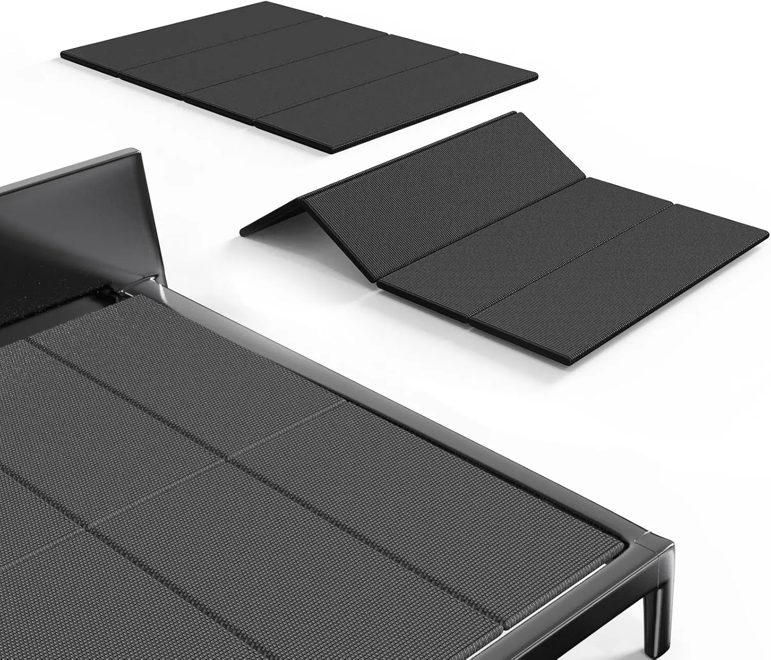 

Folding Spring Box, Breathable & Noise Minimizing, Large Double Bed Bunkie Board, Twin Size 38x75''